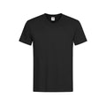 Noir - Front - Stedman - T-shirt col V - Homme