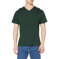 Vert bouteille - Back - Stedman - T-shirt col V - Homme