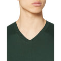 Vert bouteille - Side - Stedman - T-shirt col V - Homme