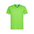 Vert clair - Front - Stedman - T-shirt col V - Homme