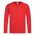 Rouge - Front - Stedman - T-shirt à manches longues classique - Homme