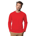 Rouge - Back - Stedman - T-shirt à manches longues classique - Homme