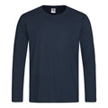 Bleu nuit - Front - Stedman - T-shirt à manches longues classique - Homme
