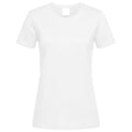 Blanc - Front - Stedman - T-shirt - Femmes