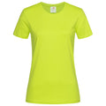 Vert citron - Front - Stedman - T-shirt - Femmes