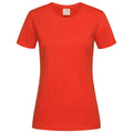 Orange vif - Front - Stedman - T-shirt - Femmes