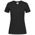 Noir - Front - Stedman - T-shirt - Femmes