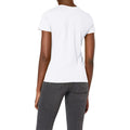 Blanc - Back - Stedman - T-shirt col V - Femme