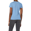 Bleu clair - Back - Stedman - T-shirt col V - Femme