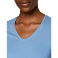 Bleu clair - Side - Stedman - T-shirt col V - Femme