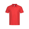 Rouge - Front - Stedman Classics - Polo - Homme