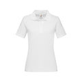 Blanc - Side - Stedman - Polo manches longues - Homme