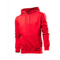 Rouge - Side - Stedman - Sweat-shirt à capuche classique - Homme