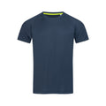 Bleu - Front - Stedman - T-shirt RAGLAN - Hommes
