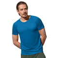 Bleu roi - Back - Stedman - T-shirt RAGLAN - Hommes