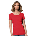 Rouge - Back - Stedman - T-shirt bio JANET - Femme