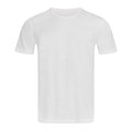 Blanc - Front - Stedman - T-shirt en fil flammé STARS SHAWN - Homme