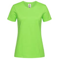 Vert kiwi - Front - Stedman - T-Shirt Classique - Femme