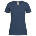 Bleu marine - Front - Stedman - T-Shirt Classique - Femme