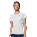Blanc - Back - Stedman - T-shirt Raglan - Femme