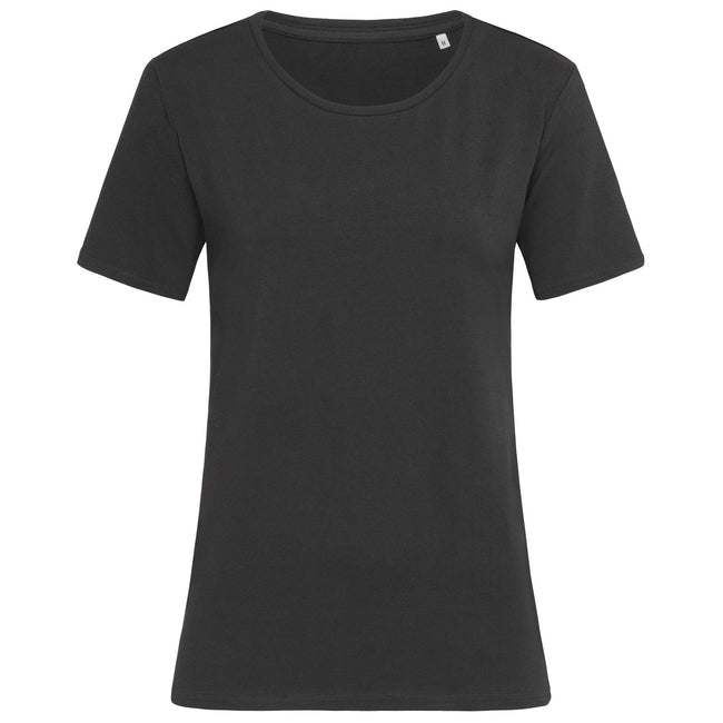 Noir - Front - Stedman - T-Shirt Stars - Femme