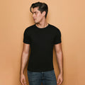 Noir - Front - Casual Classic - T-shirt ECO SPIRIT - Homme