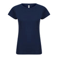 Bleu marine - Front - Casual Classic - T-shirt - Femme