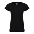 Noir - Front - Casual Classic - T-shirt - Femme