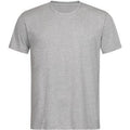Gris - Front - Stedman - T-shirt LUX - Homme