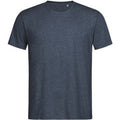 Denim foncé - Gris - Front - Stedman - T-shirt LUX - Homme