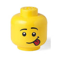 Jaune - Noir - Front - Lego - Boîte de rangement SILLY FACE