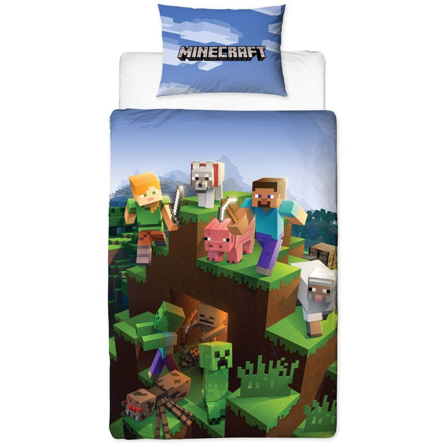 Minecraft - Parure de lit EPIC  Des promos sur vos marques préférées