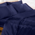 Bleu marine - Front - Parure de lit