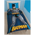 Bleu - Gris - Jaune - Front - Batman - Parure de lit