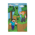 Vert - Marron - Bleu - Front - Minecraft - Couverture