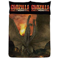 Bleu - Orange - Back - Godzilla Vs King Ghidorah - Parure de lit