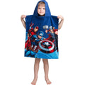 Bleu - Multicolore - Front - Avenger - Poncho de bain - Enfant