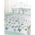 Vert - Blanc - Front - Catherine Lansfield - Parure de lit
