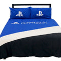Bleu - Blanc - Noir - Side - Playstation - Parure de lit
