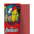 Rouge - Multicolore - Back - Marvel Avengers - Serviette de plage