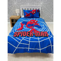 Bleu - Rouge - Blanc - Back - The Ultimate Spider-Man - Parure de lit CRIME FIGHTER
