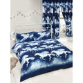 Bleu marine - Blanc - Back - Bedding & Beyond - Parure de lit STARDUST