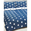 Bleu marine - Blanc - Front - Bedding & Beyond - Parure de lit
