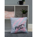 Rose - Gris - Side - Friends - Coussin COFFEE