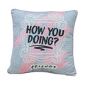 Rose - Gris - Front - Friends - Coussin COFFEE