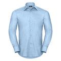 Bleu clair - Front - Russell - Chemise manches longues - Homme