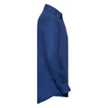 Bleu roi - Side - Russell - Chemise manches longues - Homme