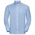 Bleu clair - Front - Russell - Chemise manches longues - Homme