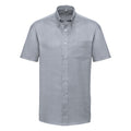 Gris - Front - Russell - Chemise manches courtes - Homme