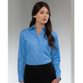 Bleu clair - Side - Russell Collection - Chemisier - Femmes